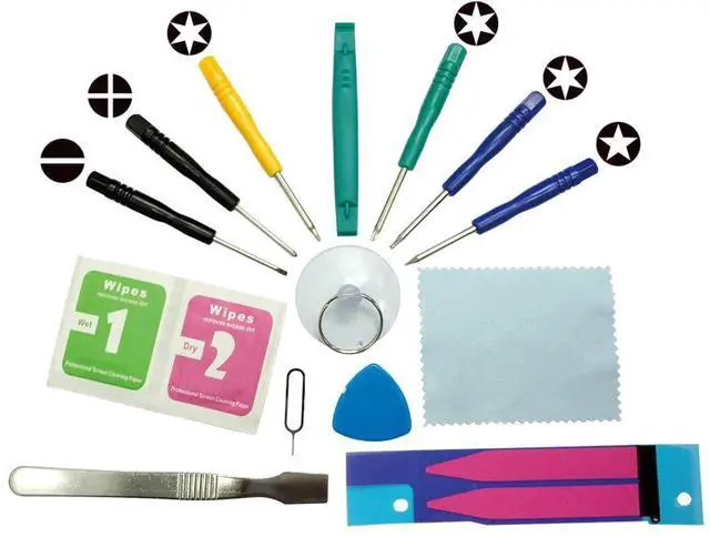 Main image of Multipurpose Tool Kit: Screwdriver, Alcohol Wipes, SIM Ejector