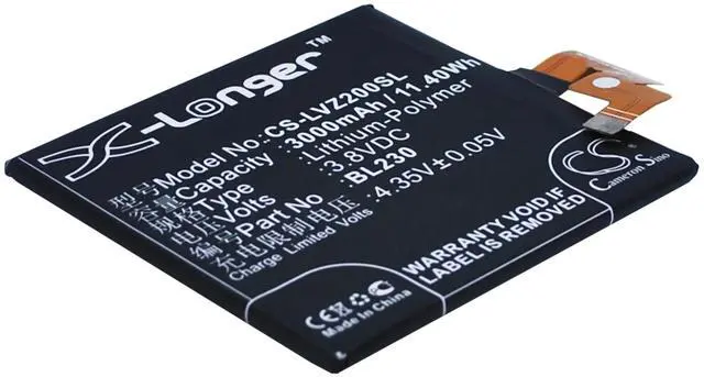 Main image of Cameron Sino battery for VIBE Z2, VIBE Z2t, VIBE Z2w