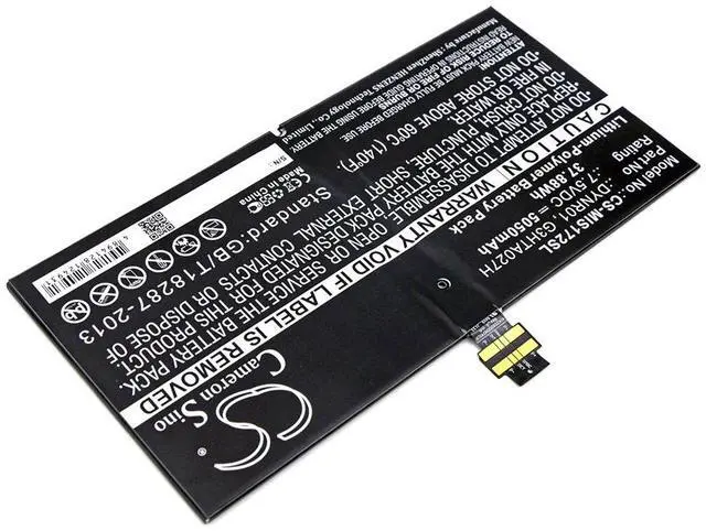 Alt view image 2 of 4 - Cameron Sino battery for 1724, Surface 4, Surface Pro 4, Surface Pro 4 1724