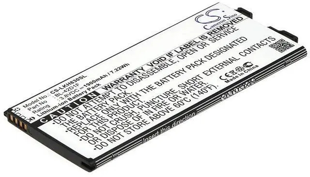 Main image of Cameron Sino battery for AS992, G5, G5 Lite, G5 SE, H820, H830, H840, H845, H845 Dual SIM, H845 Dual SIM TD-LTE, H848, H848 Dual SIM, H848 Dual SIM TD-LTE, H850, LS992, RS988, US992, VS987