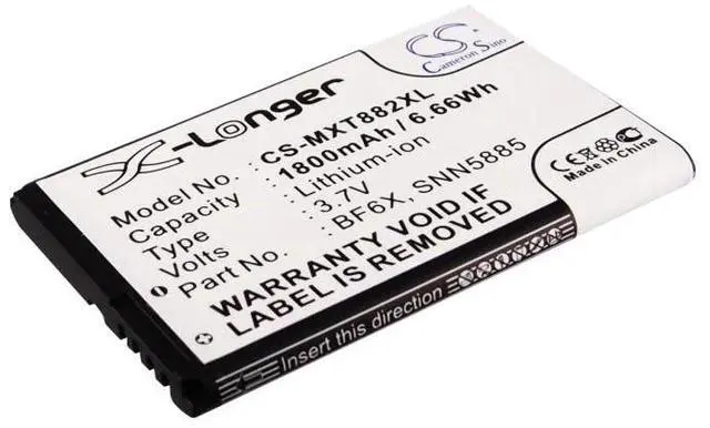 Main image of Cameron Sino battery for  Domino +, Droid 3, Milestone 3, MT870, Spice XT, XT531, XT860 4G, XT862, XT882, XT883