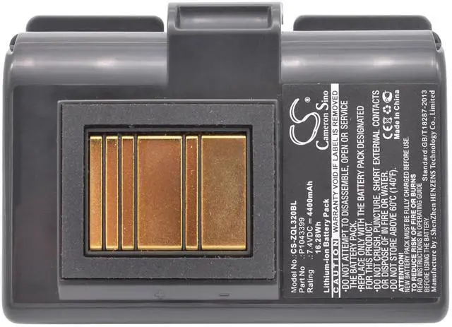 Alt view image 5 of 5 - Cameron Sino battery for QLN220, QLn220HC, QLN320, QLn320HC, ZQ500, ZQ510, ZQ520, ZQ610, ZQ610HC, ZQ620, ZQ620HC, ZR628, ZR638