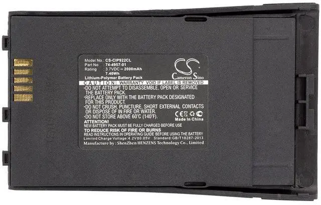 Alt view image 3 of 3 - Cameron Sino battery for CP-7921, CP-7921G, CP-7921G Unified