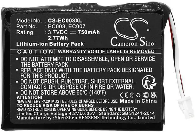 Alt view image 3 of 5 - Cameron Sino 750mAh Battery for Apple iPOD Mini 4GB, iPOD Mini 6GB, MINI 4GB M9802, Mini 4GB M9806FE/A, Mini 6GB M9803Z/A and others( 7/pcs Toolskits Included)
