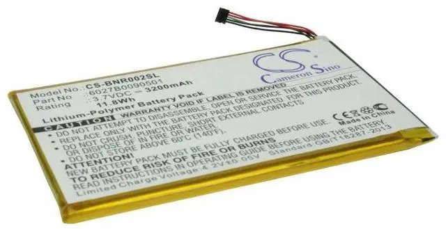 Main image of Cameron Sino battery for  BNRB200, BNRV200, BNRV200A, BNTV250, BNTV250A, DR-NK02, Nook 7", NOOK color, Nook Tablet