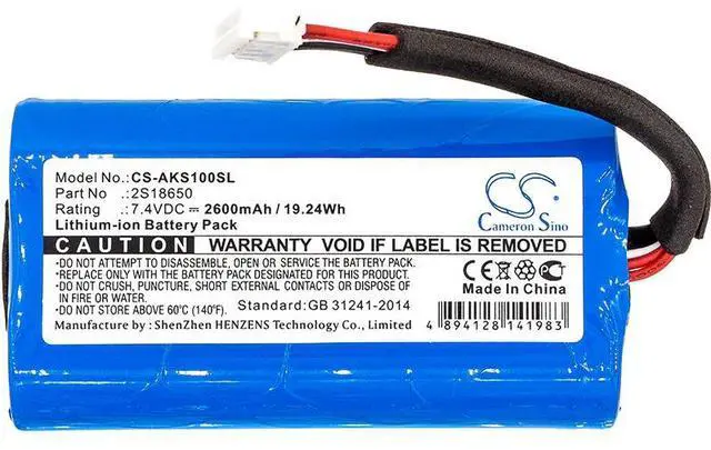 Alt view image 3 of 4 - Cameron Sino battery for  SoundCore Boost