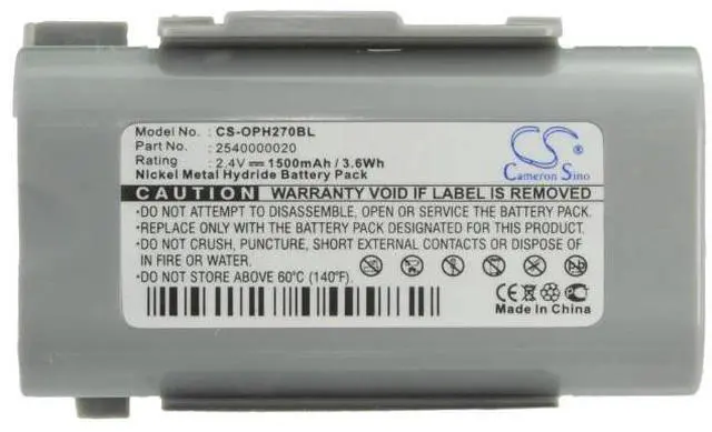 Alt view image 5 of 5 - Cameron Sino battery for PHL-2700, PHL-2700 RFID