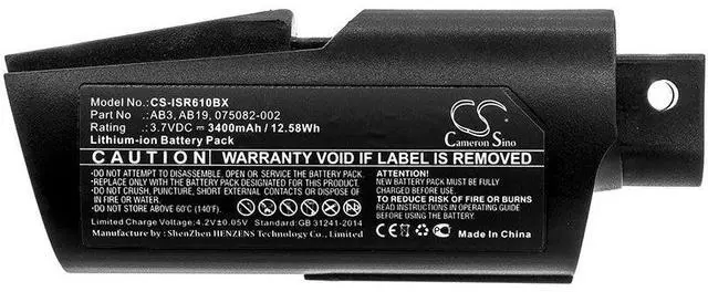 Alt view image 3 of 3 - Cameron Sino battery for IP30, IP30A, IP30B, SR61, SR61B, SR61Bex, SR61T