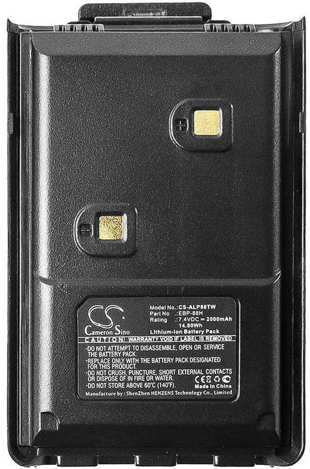 Alt view image 5 of 5 - Cameron Sino battery for DJ-10, DJ-100, DJ-289G, DJ-500, DJ-A10, DJ-A11, DJ-A41, DJ-MD5, DJ-W100, DJ-W500