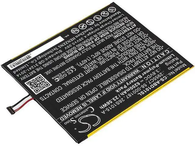 Alt view image 3 of 4 - Cameron Sino battery for  Kindle Fire HD 10.1, Kindle Fire HD 10.1 7th, SL056ZE