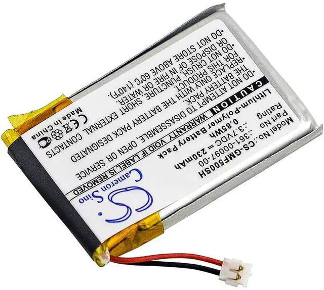 Alt view image 2 of 4 - Cameron Sino battery for Approach S60, Fenix 5, Forerunner 935