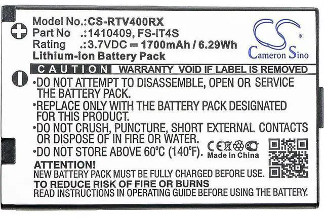 Alt view image 3 of 3 - Cameron Sino battery for  GT4 EVO