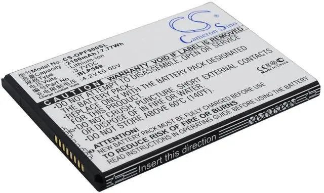 Alt view image 2 of 5 - Cameron Sino battery for Find 7, Find 7 Lite, Find 7a, Oppo Find 7, X9000, X9006, X9006 LTE, X9007, X9070, X9076, X9077