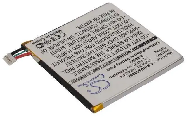 Alt view image 2 of 6 - Cameron Sino battery for Ascend D Quad XL, Ascend D1, Ascend D1 XL, T9200, U9200, U9500, U9500e