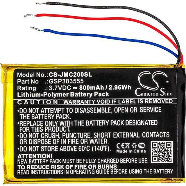 Alt view image 3 of 4 - Cameron Sino battery for  Clip 2, Clip 2 AN, CLIP2BLKAM, CS056US, P04405201