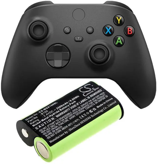 Alt view image 6 of 6 - Cameron Sino battery for Xbox One Elite Wireless Contro, Xbox One S Wireless Controller, Xbox One X