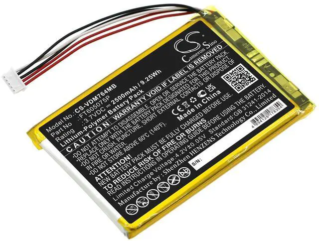 Main image of Cameron Sino battery for RM7764-2HD, RM7764HD, Wifi Remote Access 2 Camera Ba