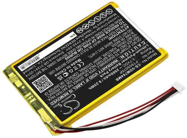 Alt view image 2 of 5 - Cameron Sino battery for RM7764-2HD, RM7764HD, Wifi Remote Access 2 Camera Ba