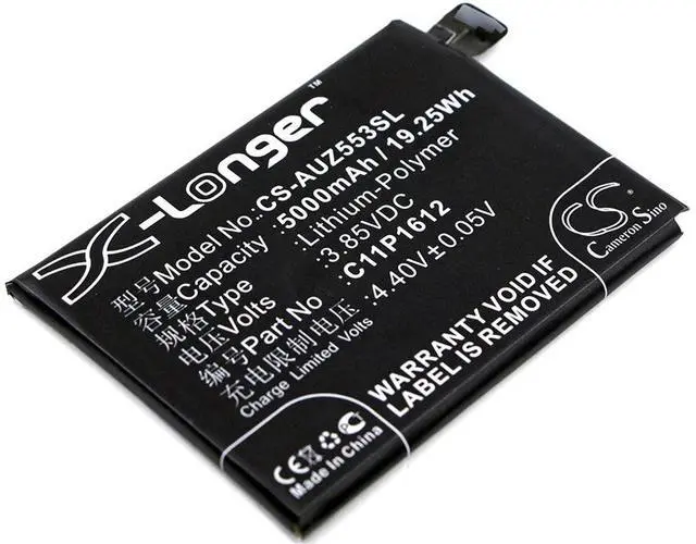 Main image of Cameron Sino battery for ZE553KL, ZenFone 3 Zoom, ZenFone 3 Zoom Dual SIM LTE, Zenfone 3 Zoom S