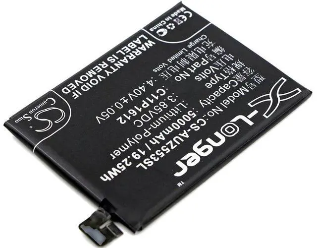 Alt view image 2 of 4 - Cameron Sino battery for ZE553KL, ZenFone 3 Zoom, ZenFone 3 Zoom Dual SIM LTE, Zenfone 3 Zoom S