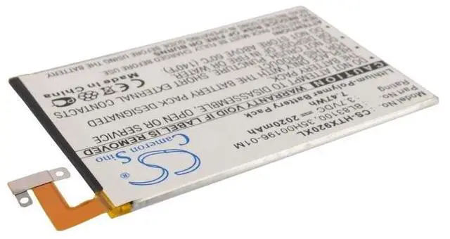 Alt view image 2 of 6 - Cameron Sino battery for ADR6435, butterfly, Butterfly J, Deluxe X920e, DLX, Droid DNA, Droid Incredible X, HTC6435LVW, HTL21, J, J butterfly, J DNA, X920, X920e