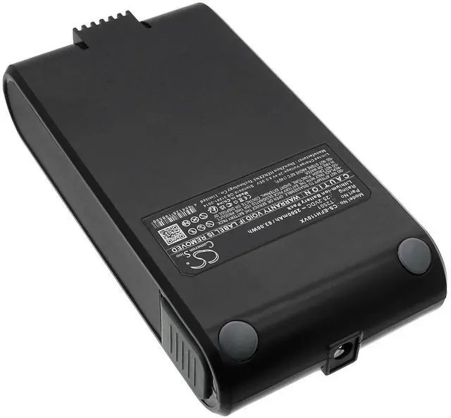 Alt view image 4 of 6 - Cameron Sino battery for  HomeVac S11 Go, HomeVac S11 Infinity, HomeVac S11 Lite, HomeVac S11 Reach