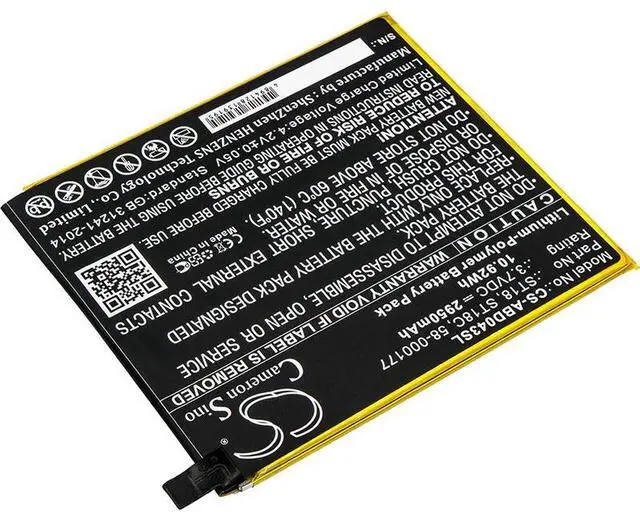 Alt view image 2 of 4 - Cameron Sino battery for  B01GEW27DA, Kindle Fire 7", Kindle Fire 7th Generation 201, SR043KL, SR04KL