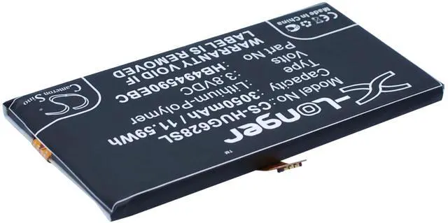 Alt view image 3 of 6 - Cameron Sino battery for Ascend G628, Honor 7, PLK-UL00, Speed Wi-Fi NEXT W03