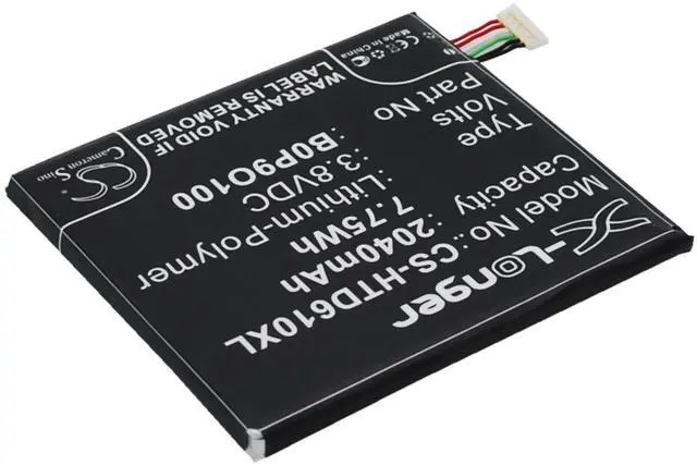 Alt view image 3 of 6 - Cameron Sino battery for A3QHD, D610, D610n, D610t, D610x, Desire 610, Desire 612, Desire 612 4G, Desire D610n, Desire D610t, Desire D610x, HTC331ZLVW, HTC331ZLVWPP