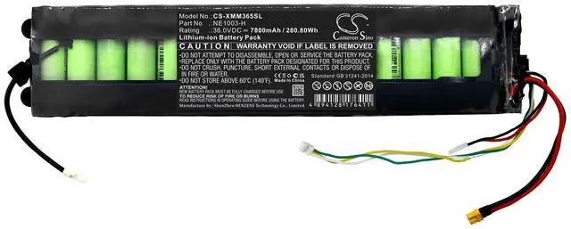 Alt view image 3 of 5 - Cameron Sino battery for 1S, Essential, M365, M365 Pro, M365 Pro Smart Foldabl, Mi scooter 3