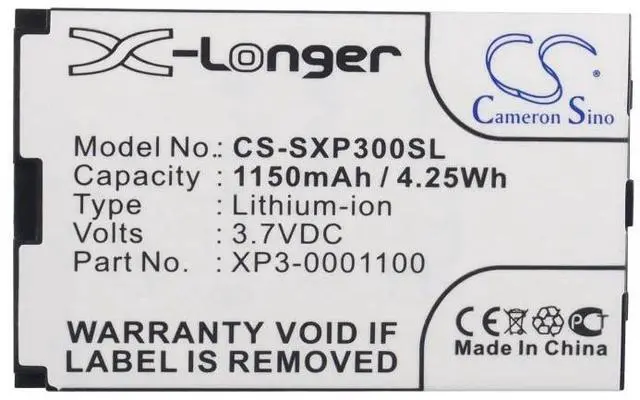 Alt view image 5 of 5 - Cameron Sino battery for Sonim XP3