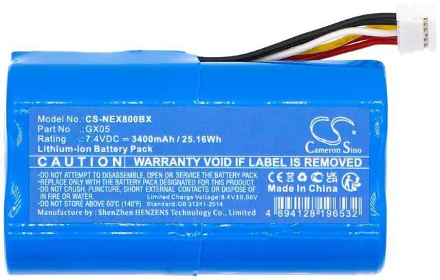 Alt view image 3 of 6 - Cameron Sino battery for N86 IBM C3 Palm V Vx Nii Viix LE