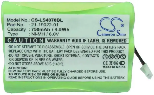 Alt view image 5 of 6 - Cameron Sino battery for LS4070, LS4071, LS4074, LS7075