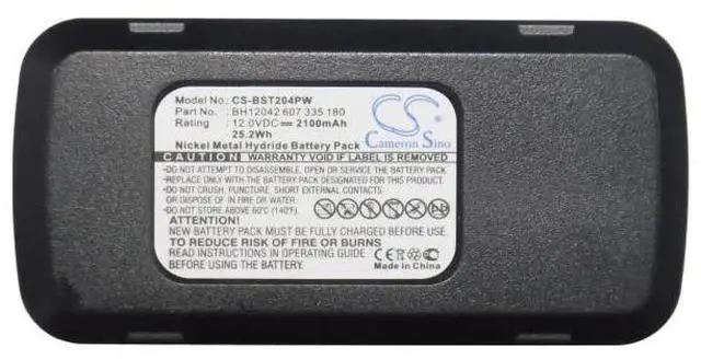 Alt view image 5 of 5 - Cameron Sino battery for GBM 12VE, GBM 12VEBS, GBM 12VES, GBM 12VES-2, GBM 12VESP, GSB 12 VSP-3, GSB 12VE, GSB 12VES, GSB 12VESB, GSB 12VESP, GSB 12VSP-2, GSR 12VE, GSR 12VES, IASR 2490
