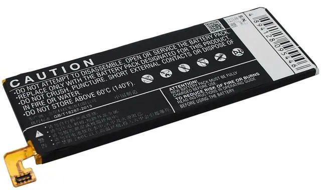 Alt view image 5 of 6 - Cameron Sino battery for Nubia Z7 Max, Nubia Z7 Max Dual SIM, NX505J PN: Li3803T43P3hB34243, Li3830T43P3hB34243i 3100mAh / 11.78Wh