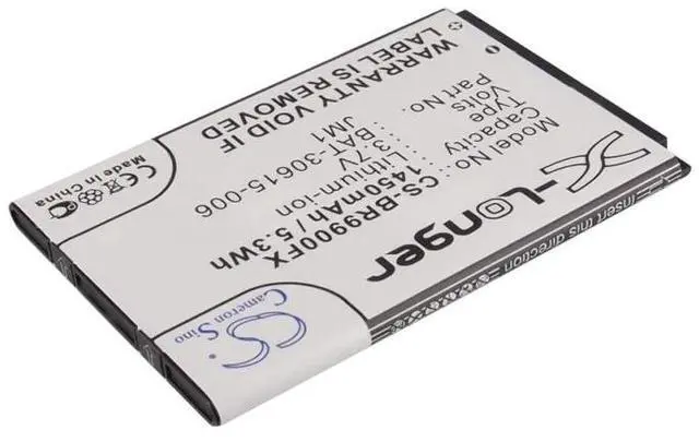 Alt view image 2 of 5 - Cameron Sino battery for Bellagio, Bold 9790, Bold 9900, Bold 9930, Bold Touch 9220, PN: BAT-30615-006, JM1, J-M1 1450mAh / 5.3Wh