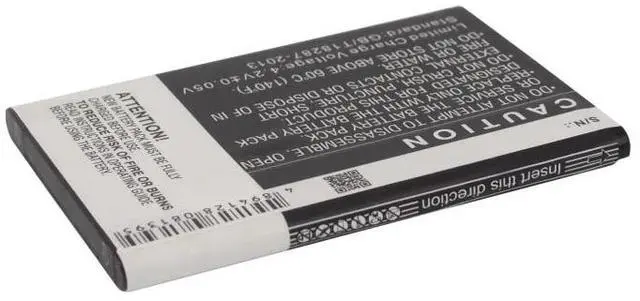 Alt view image 3 of 5 - Cameron Sino battery for KX-PRX110, KX-PRX110GW, KX-PRX120, KX-PRX120GW, KX-PRX150, KX-PRX150GW PN: KX-PRA10 1750mAh / 6.48Wh
