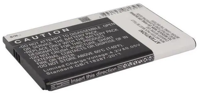 Alt view image 4 of 5 - Cameron Sino battery for KX-PRX110, KX-PRX110GW, KX-PRX120, KX-PRX120GW, KX-PRX150, KX-PRX150GW PN: KX-PRA10 1750mAh / 6.48Wh