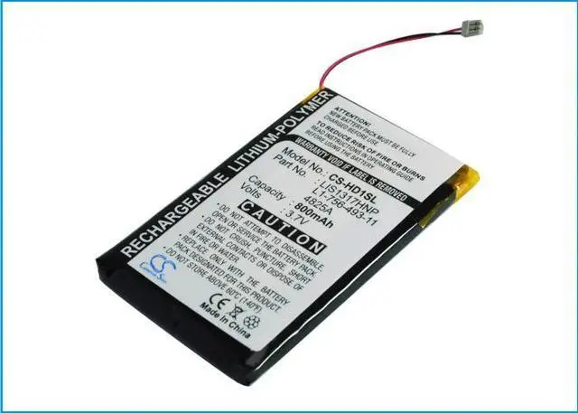 Main image of Cameron Sino battery for NW-HD1 MP3 Player PN: PMPSYHD1
800mAh