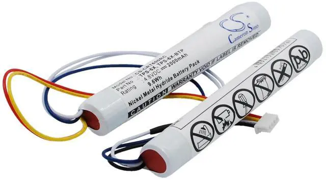 Alt view image 2 of 6 - Cameron Sino battery for TPS-6X Wireless Touchpanel, TST-600 Wireless Touch Screen PN: 6504906, TPS-6X, TPS-6X-BTP 2000mAh / 9.60Wh