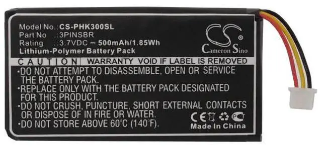 Alt view image 5 of 6 - Cameron Sino battery for inspiro, inspiro transmitters, Phonak inspiro tx, Premium transmitters, Roger inspiro PN: 3PINSBR 500mAh/1.85Wh