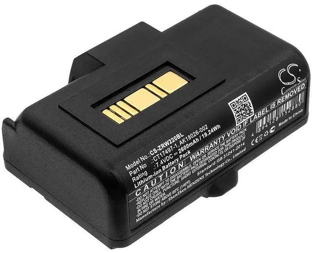 Main image of Cameron Sino Battery for RW220, RW320 PN: AK18026-002, CT17497-1 2600mAh / 19.24Wh