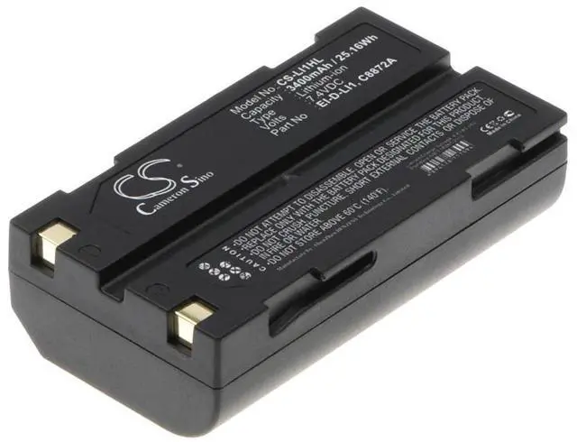 Main image of Cameron Sino battery for equipment PN: 29518, 38403, 46607, 52030, C8872A, EI-D-LI1 3400mAh / 25.16Wh
