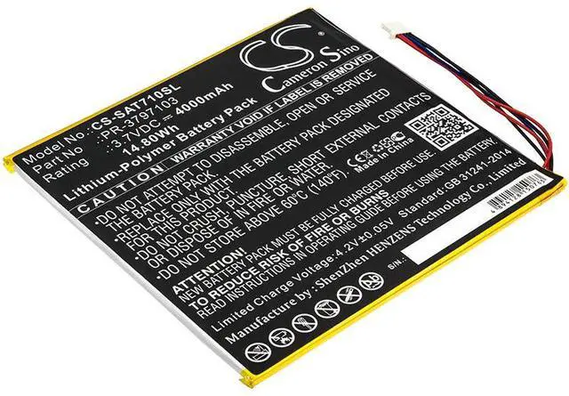 Main image of Cameron Sino battery for Flex NS, P08A7100 PN: PR-3797103 4000mAh / 14.80Wh