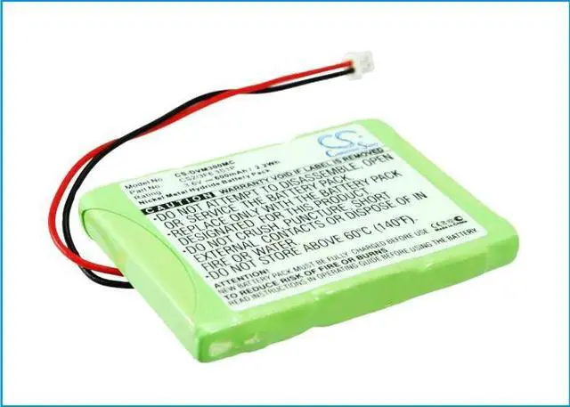 Main image of Cameron Sino battery for  DVM 500, DVM-RMT PN:  135-0035, CS2/3F6 3S1P 600mAh / 2.16Wh