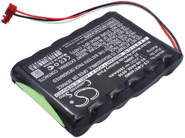 Alt view image 2 of 6 - Cameron Sino battery for 740 Vital Signs Monitor, 750 Vital Signs Monitor, PN: 03-08-0450, 120336, 6036, AS36036, B11377, BH-7238-RC5P, OM11377 3800mAh / 27.36Wh