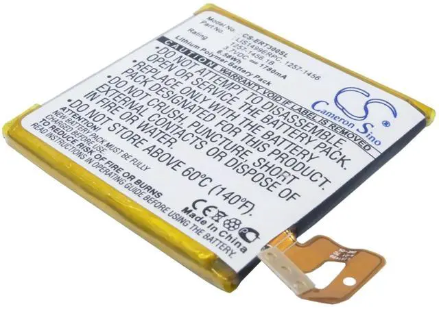 Main image of Cameron Sino battery for LT30a, LT30AT, LT30i, Mint, Xperia T, Xperia T LT30p, Xperia TL, Xperia TL-30 PN: 1257-1456, 1257-1456.1B, 1261-4505, 1261-4505.1A, LIS1499ERPC 1780mAh / 6.59Wh