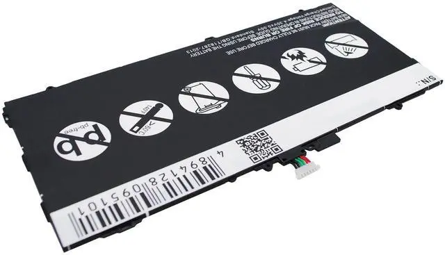 Alt view image 4 of 6 - Cameron Sino Battery for Samsung SM-T801, SM-T805, SM-T805c, SM-T805C 4G, SM-T805Y, SM-T807, SM-T807A, SM-T807P, SM-T807T 7900mAh