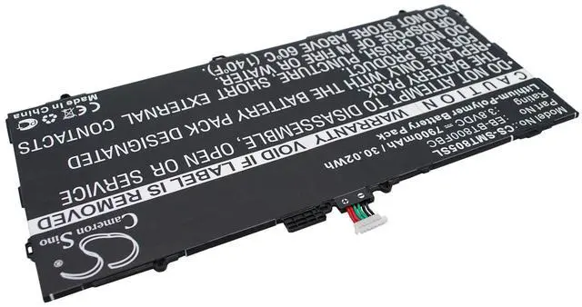 Alt view image 2 of 6 - Cameron Sino Battery for Samsung SM-T801, SM-T805, SM-T805c, SM-T805C 4G, SM-T805Y, SM-T807, SM-T807A, SM-T807P, SM-T807T 7900mAh