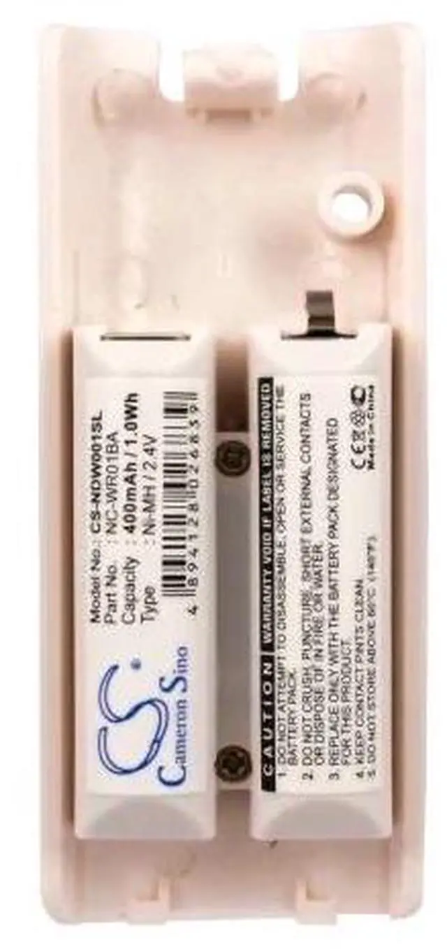 Alt view image 5 of 5 - Cameron Sino battery for Wii PN: NC-WR01BA
400mAh / 1.00Wh